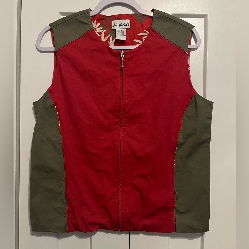 Size medium Birch Hill vest. Excellent condition.
